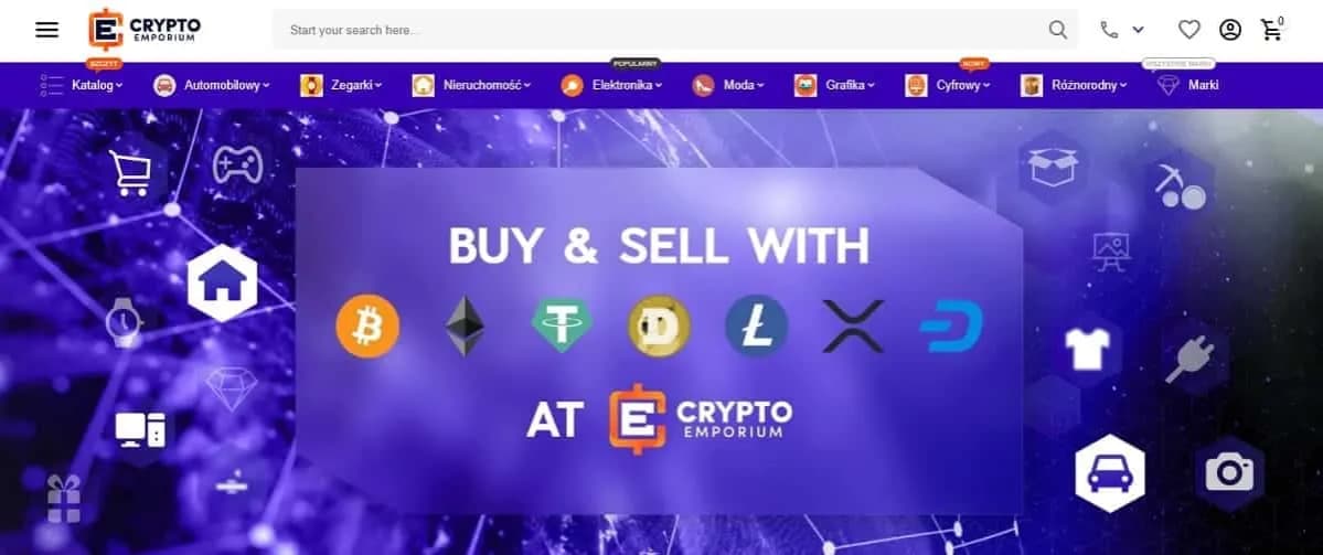 Zaskakujące miejsca gdzie można kupić za kryptowaluty - od pizzy po domy