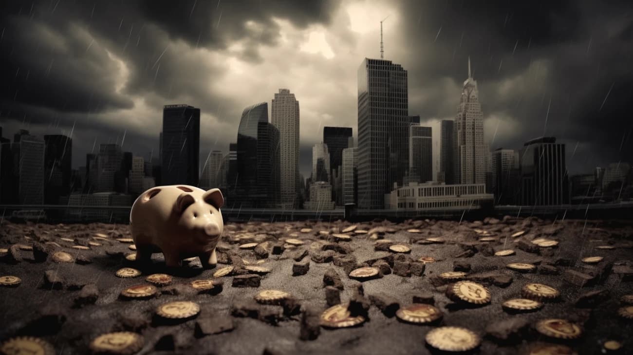 Ratowanie upadającego banku przez JPMorgan. Bolesny spadek zysków kwartalnych.