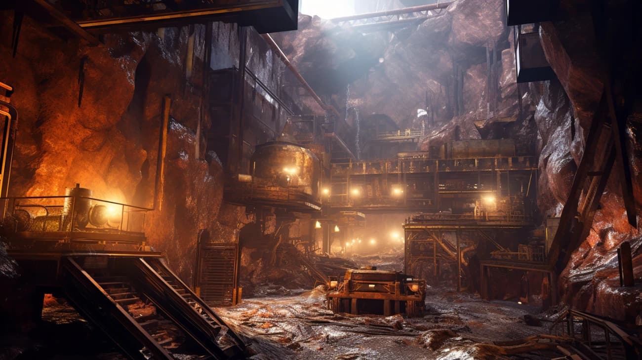 Nowa kopalnia miedzi pod ziemią - trzecia największa na świecie