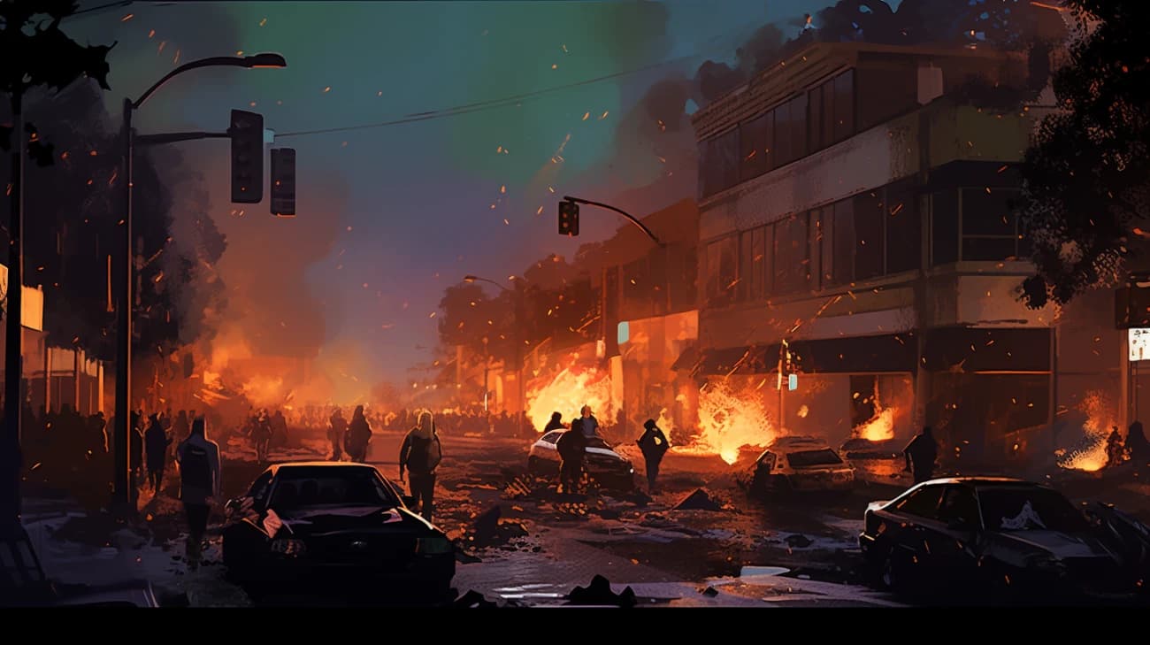 Stan wyjątkowy ogłoszony w kraju na Antypodach: starcia, ofiary śmiertelne i zniszczenia