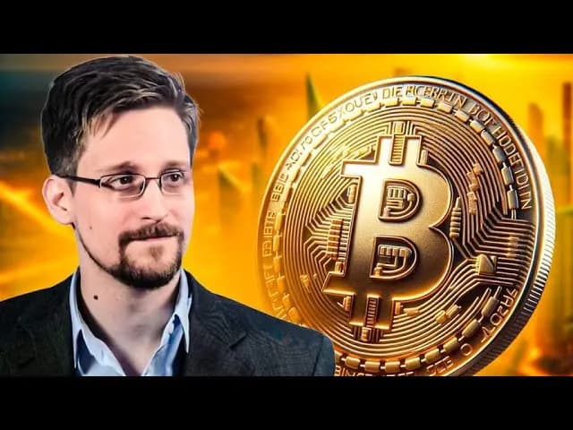 Bitcoin porusza Edwarda Snowdena - co się dzieje z tą kryptowalutą?