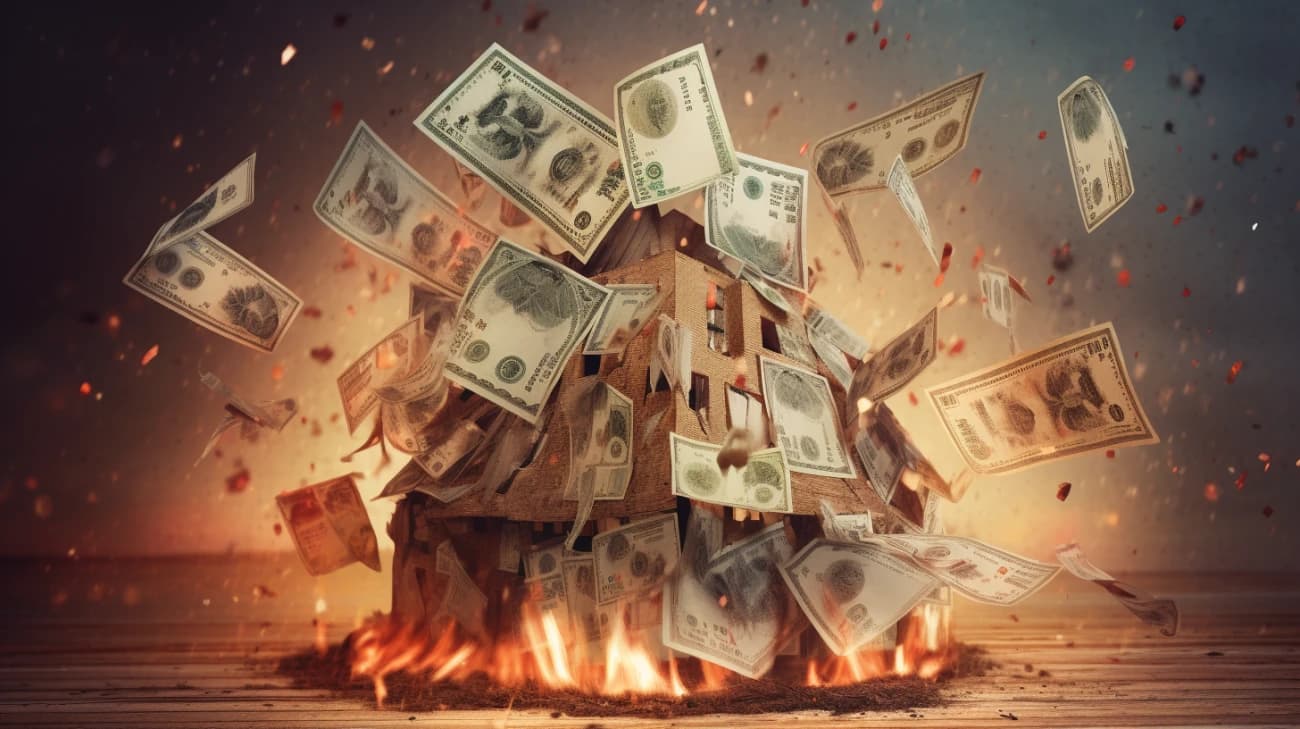 Gospodarka usa wisi na włosku jest jak bomba zegarowa tuż przed wybuchem