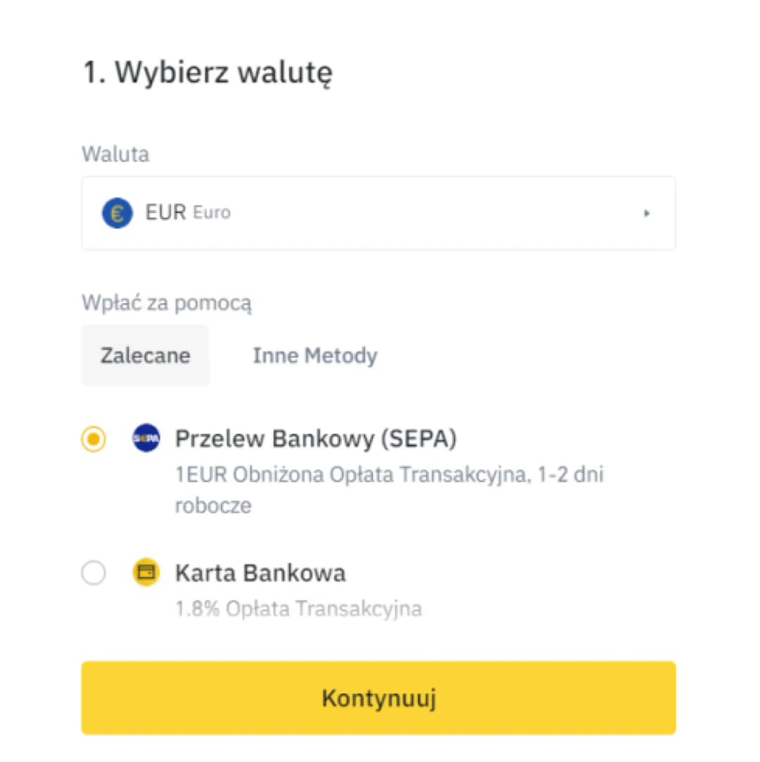 Jak bezpiecznie i szybko wpłacić pieniądze na Binance bez prowizji