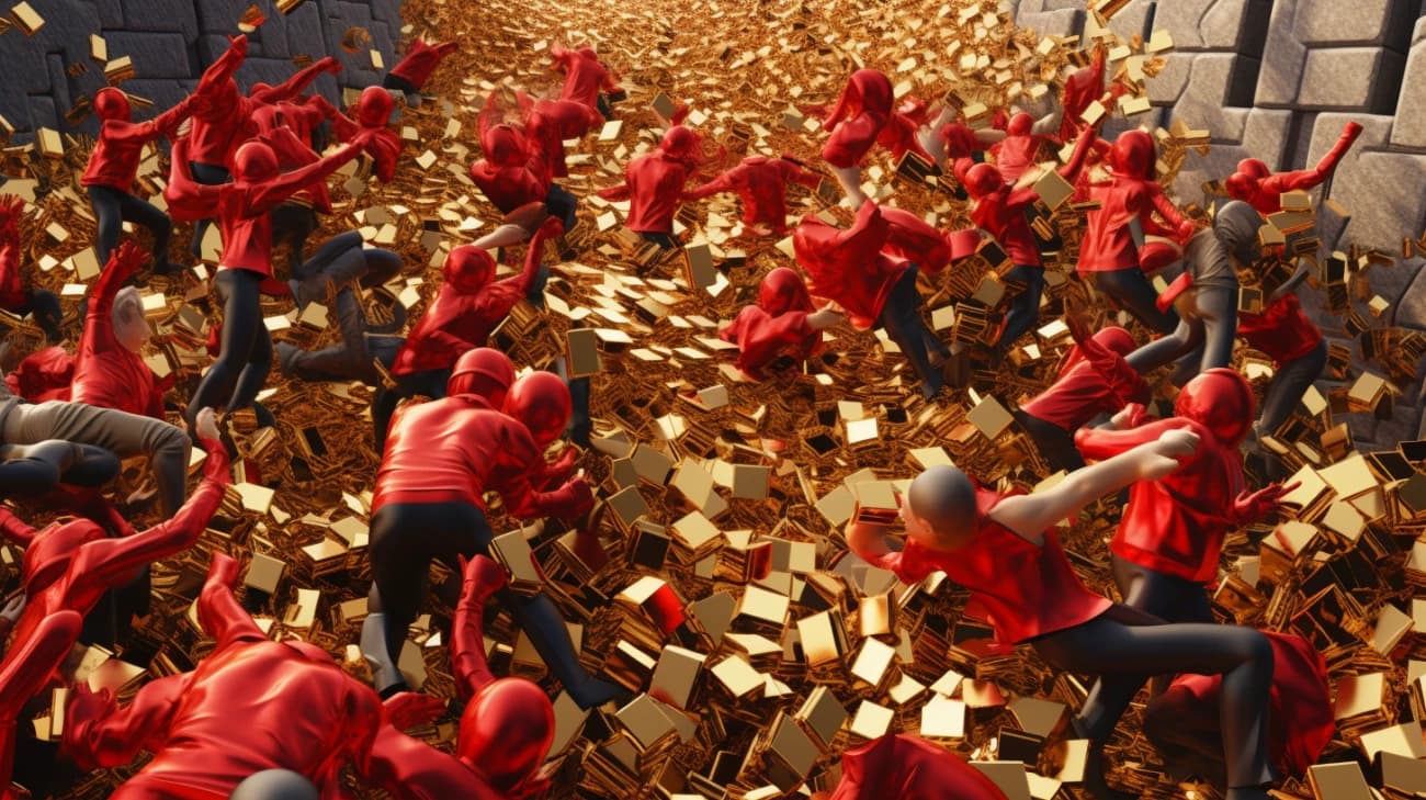 Największy światowy rynek kruszcu: bieg o złoto mimo rekordowych cen energii i paniki