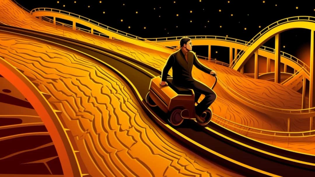 Czy rynek kryptowalutowy i Bitcoin czekają na rollercoaster? Expert wyjaśnia.