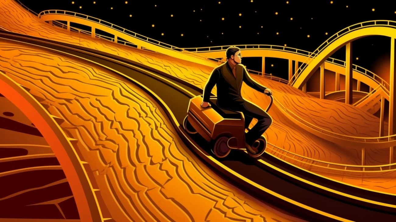 Czy rynek kryptowalutowy i Bitcoin czekają na rollercoaster? Expert wyjaśnia.